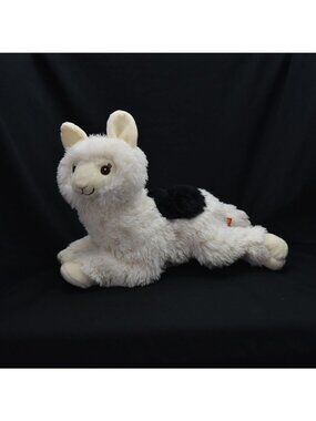 Wild Republic Llama Plush Toy In Black White Soft Stuffed Animal 12 Inches
